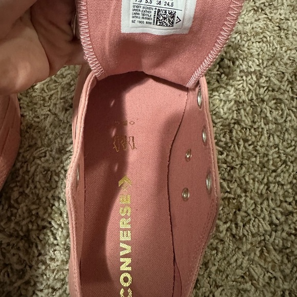 Converse Pink Women's Sneakers - Picture 7 of 8
